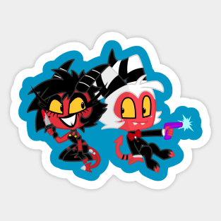 Millie and Moxxie Sticker